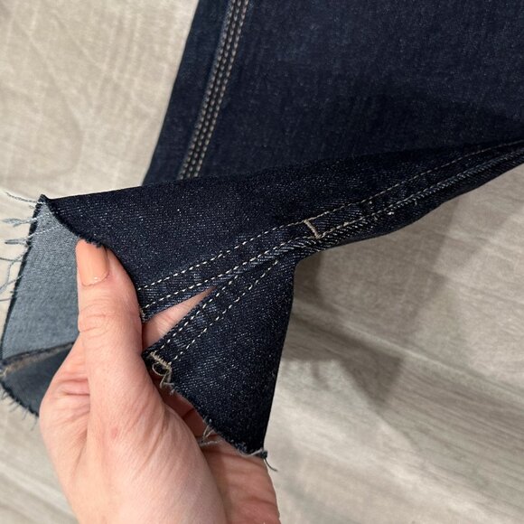 DL1961 Mara Straight High Rise Instasculpt Ankle Jeans in Snyder Dark Wash Sz 27 - Picture 11 of 16